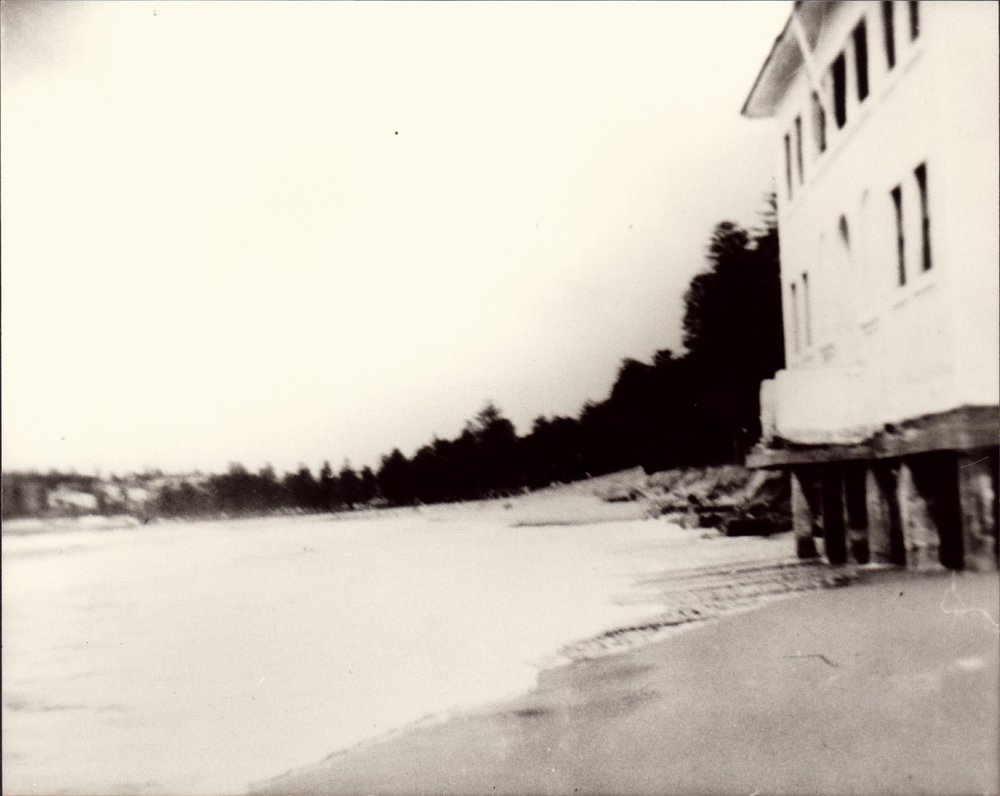 Storm damage near North Steyne Surf Life Saving Club