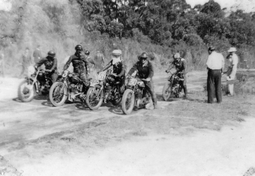 Motor Bike racing Boomerang Farm, Frenchs Forest