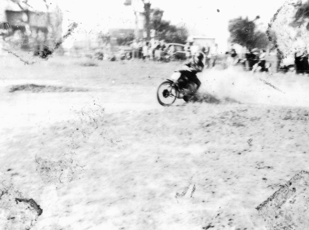 Ray Warman, Motor Bike racing, Boomerang Farm, Frenchs Forest