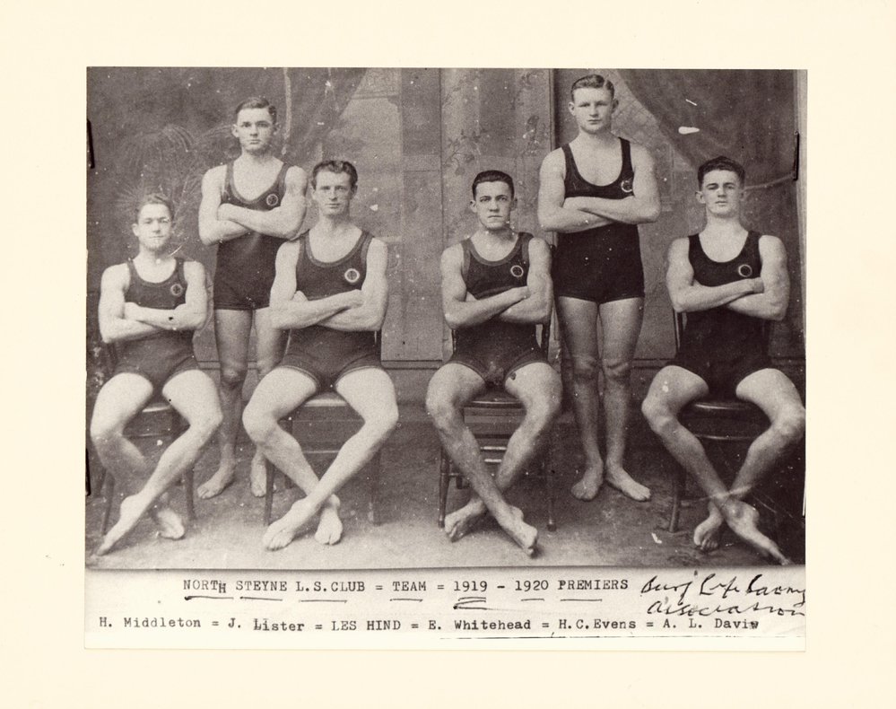 North Steyne Surf Life Saving Club team, 1919-20, Premiers