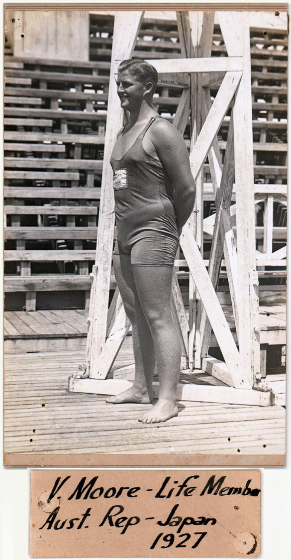 Victor Moore, Swimmer