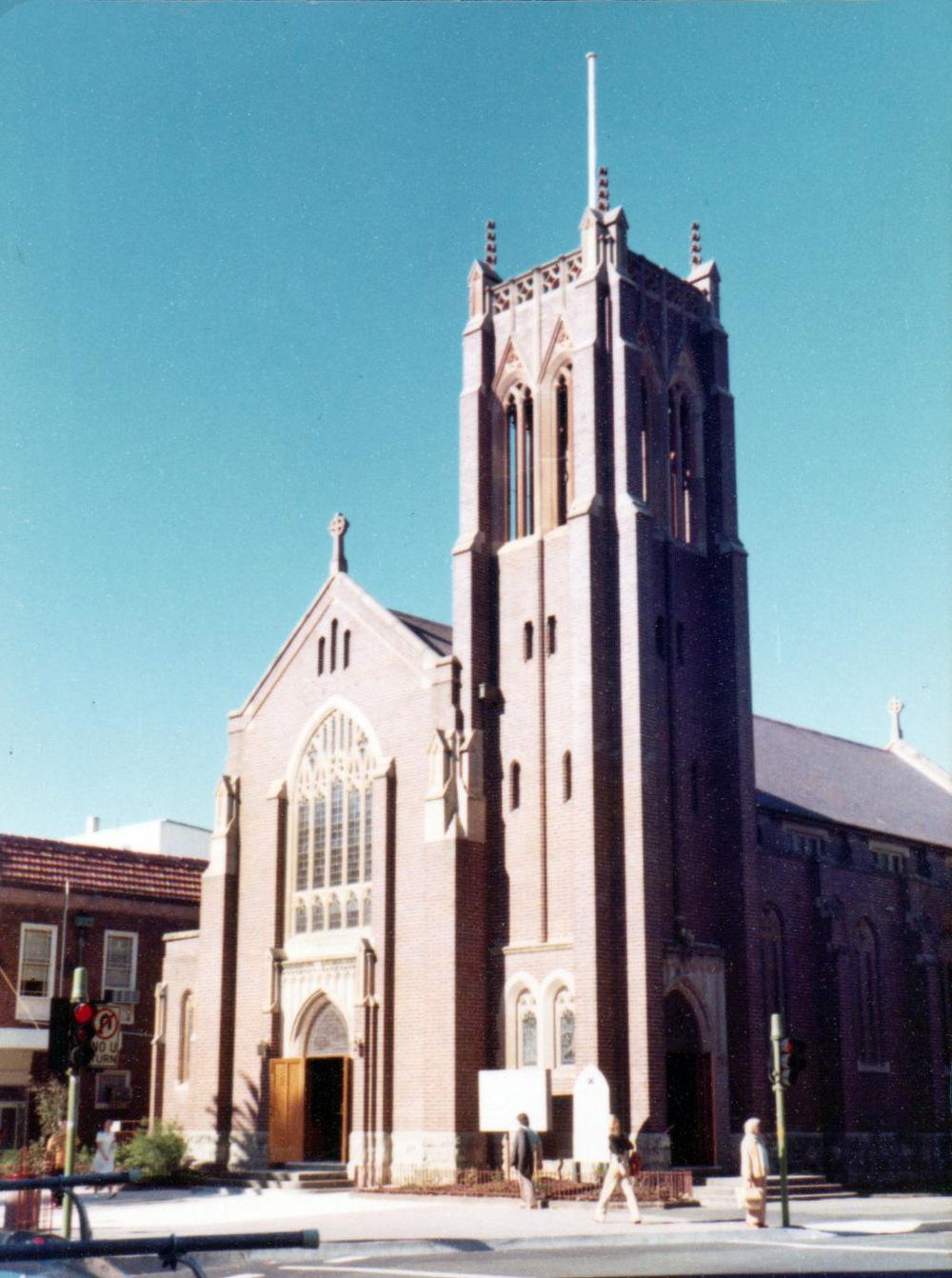 St Matthew's Church of England, The Corso, Manly c 1980