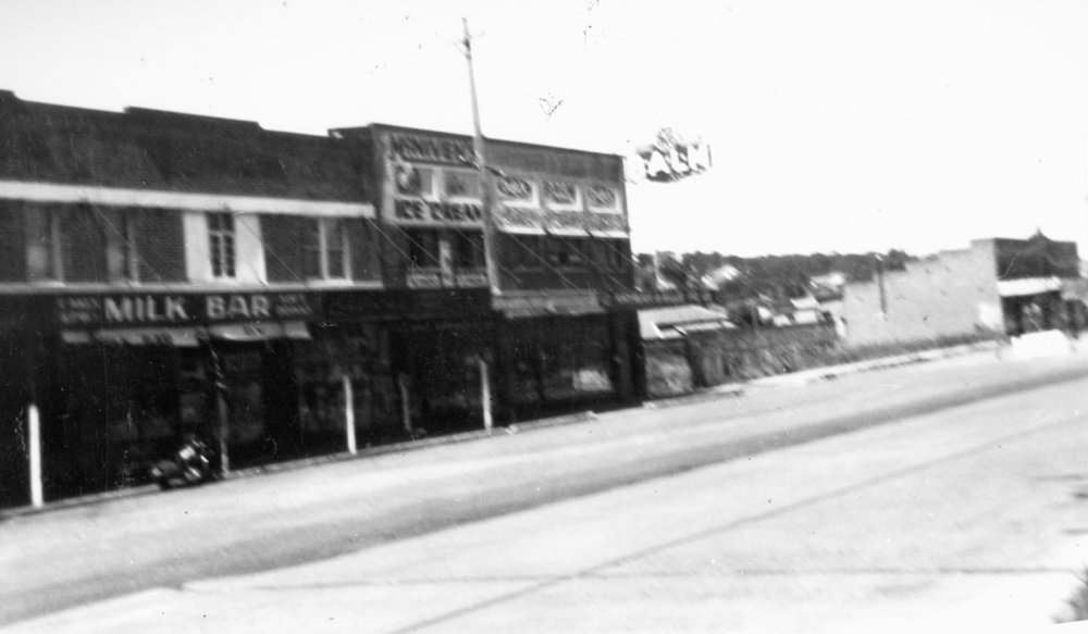 Shops on Pittwater Road, Dee Why, 1949