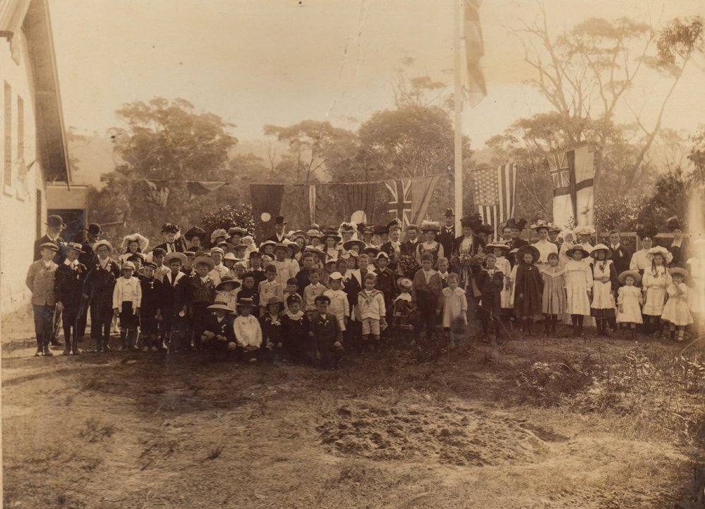 Empire Day Celebrations St Luke's Sunday School Brookvale, c 1911