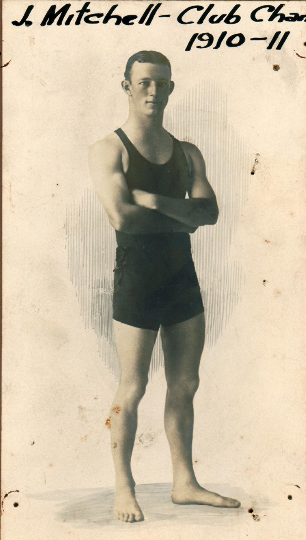 Jack Mitchell, Manly Amateur Swimming Club c 1911