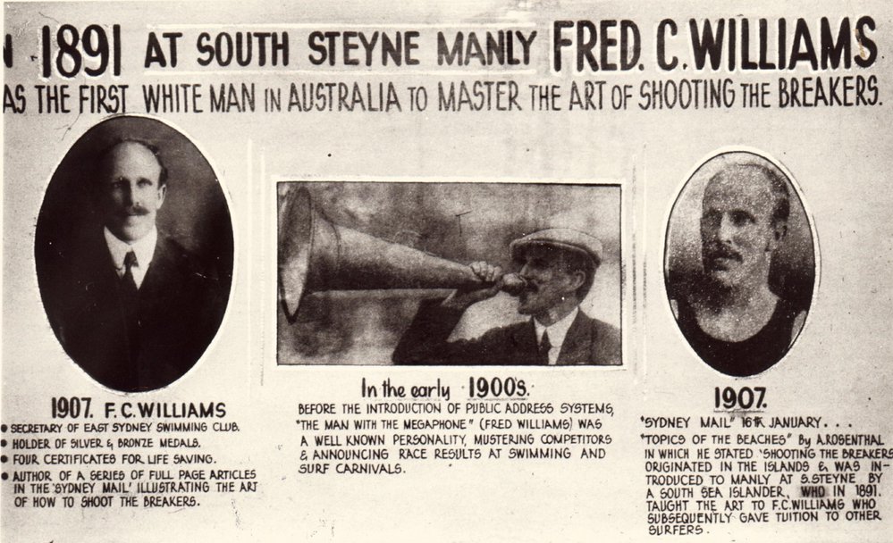 Poster about Fred C. Williams, c 1907