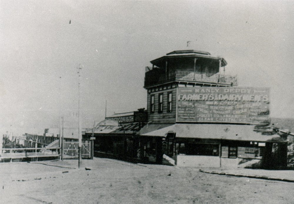 Manly Wharf, c 1897