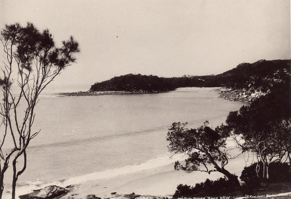 Fairy Bower and Shelly Beach, c 1896