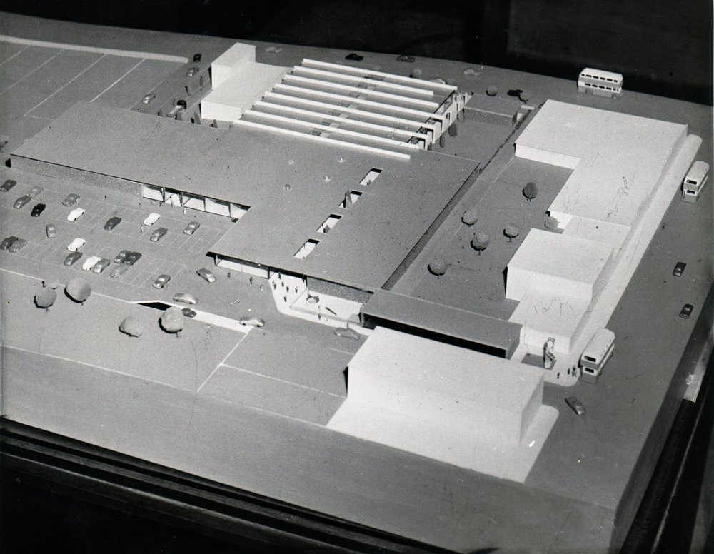 Model of Totem Shopping Centre at Balgowlah, 1960