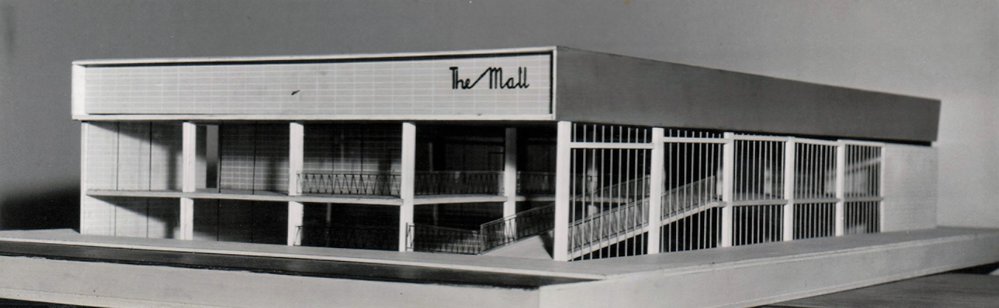 Model of "The Mall", The Corso, 1960