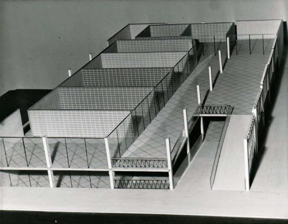Model of "The Mall", The Corso, 1960