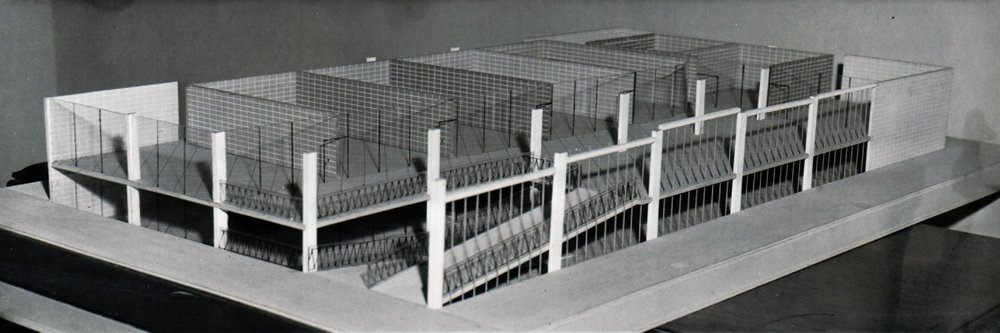 Model of "The Mall", The Corso, 1960