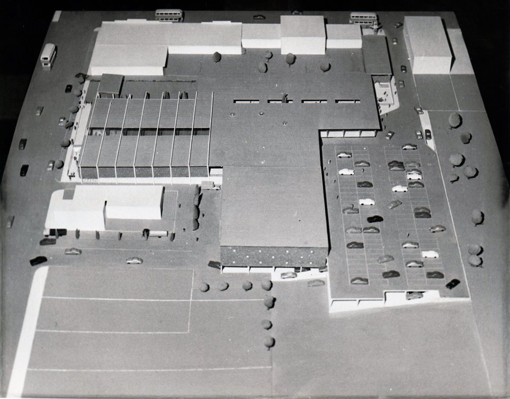 Model of Totem Shopping Centre at Balgowlah, 1960
