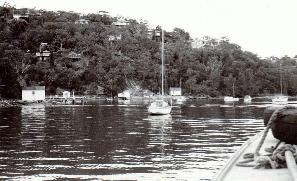 Powder Hulk Bay, below Abernethy Street, Seaforth, 1970