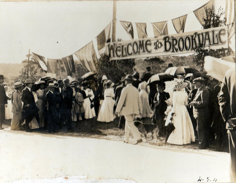 The opening of Brookvale Park, 1911
