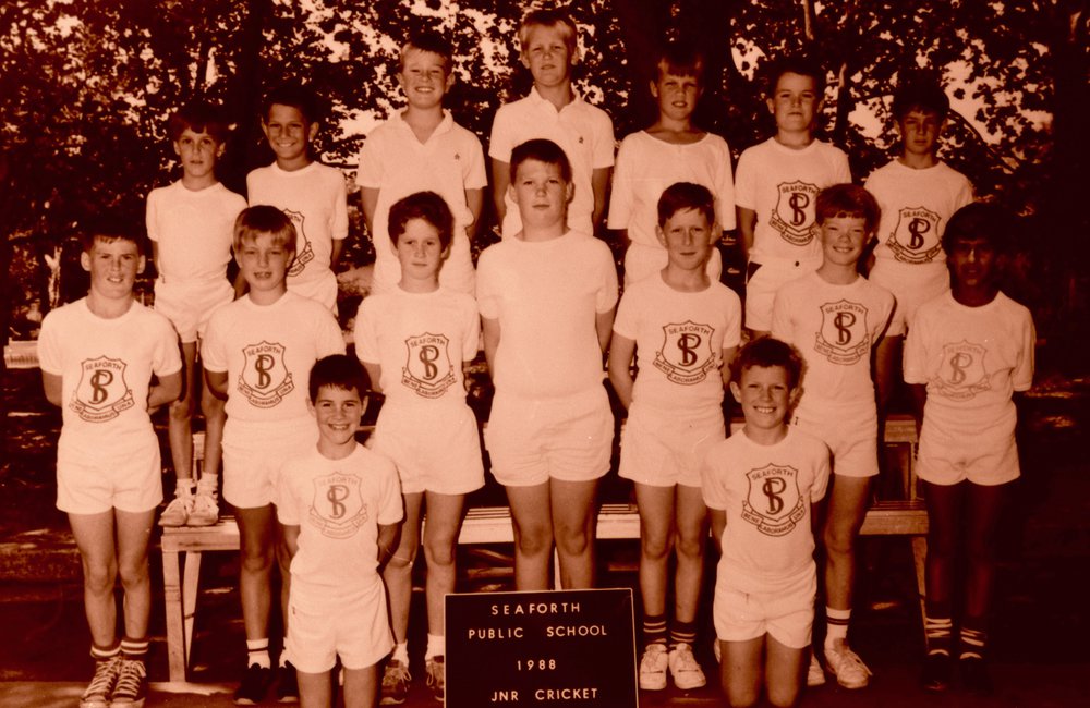 Seaforth Public School pupils, Junior Cricket Team, 1988