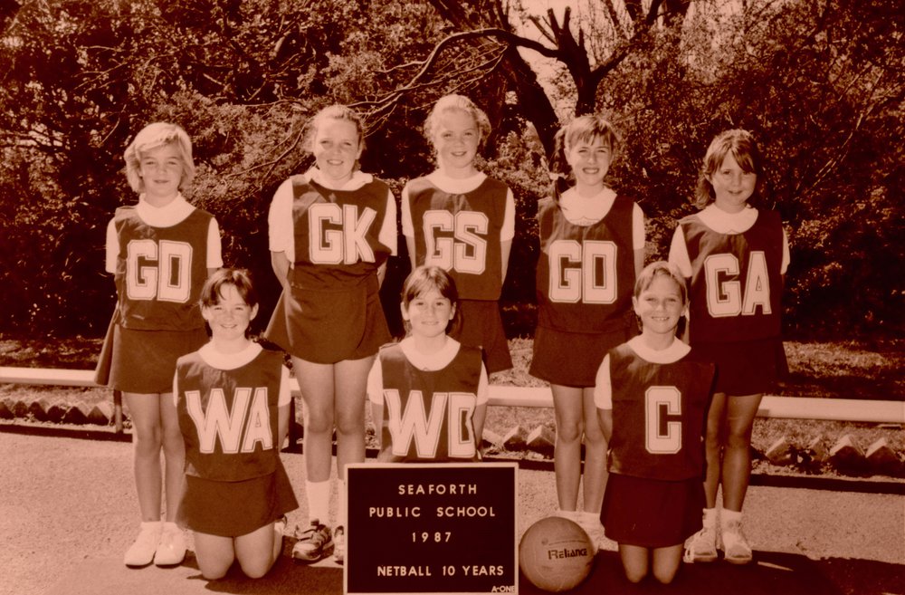 Seaforth Public School pupils, 10 Years Netball Team, 1987