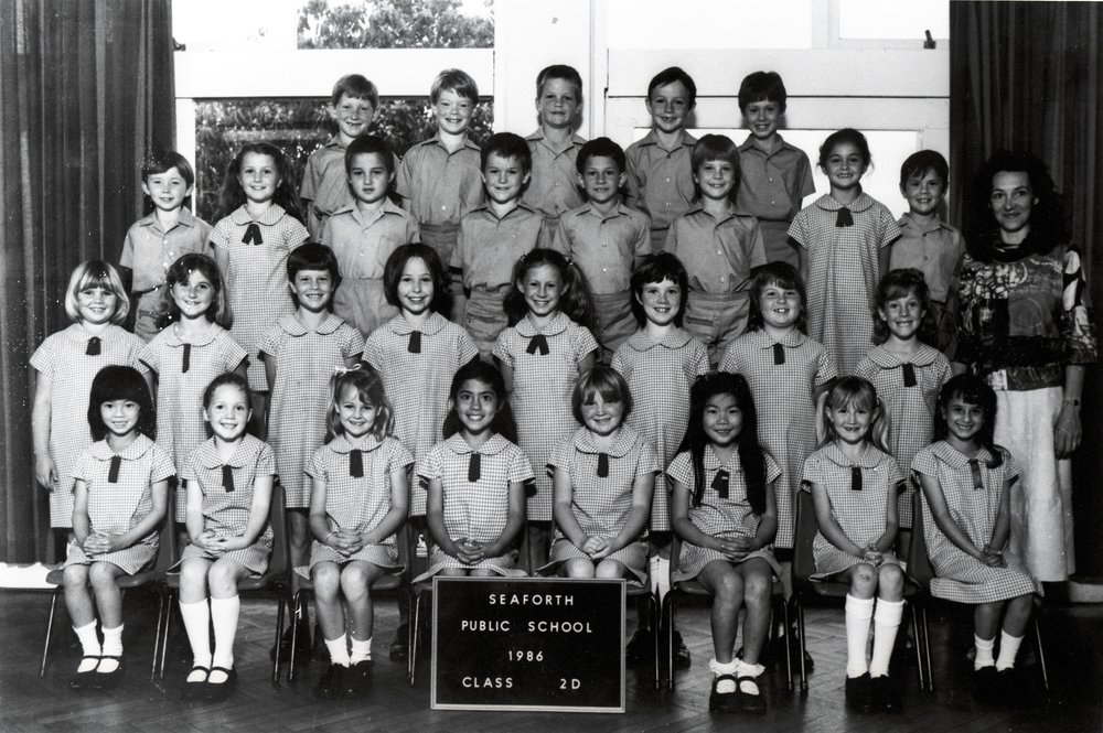 Seaforth Public School pupils, Class 2D, 1986
