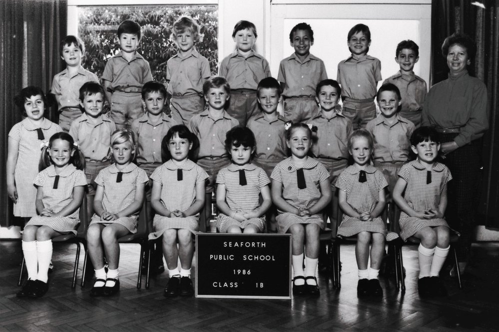 Seaforth Public School pupils, Class 1B, 1986
