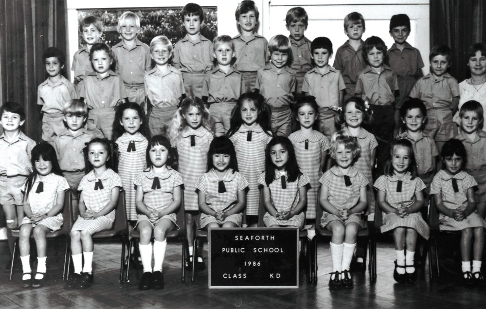 Seaforth Public School pupils, Class KD, 1986