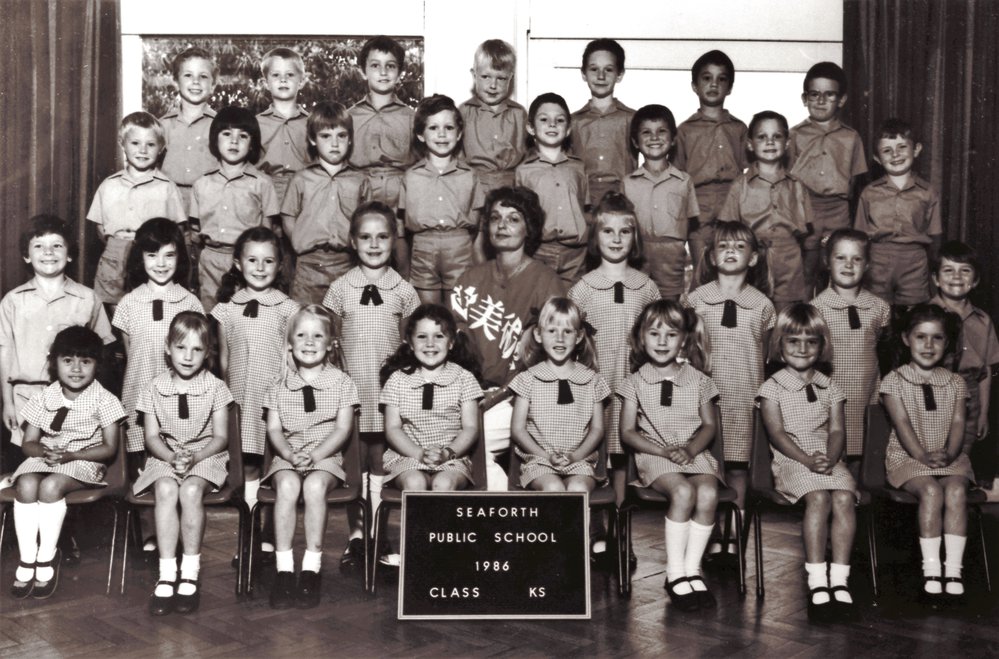 Seaforth Public School pupils, Class KS, 1986