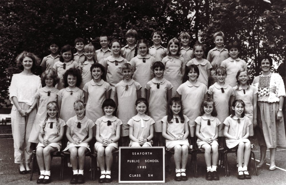 Seaforth Public School pupils, Class 5H, 1985