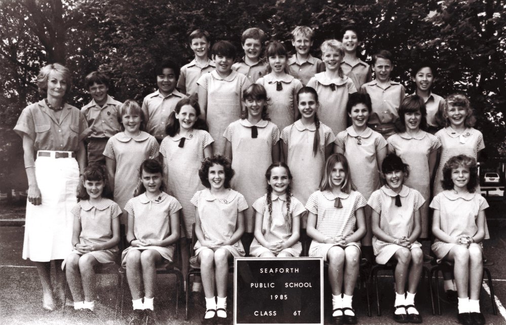 Seaforth Public School pupils, Class 6T, 1985
