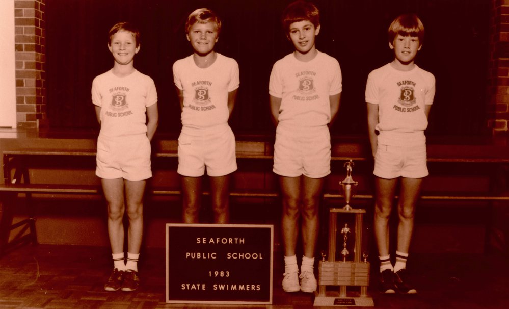 Seaforth Public School pupils, State Swimmers, 1983