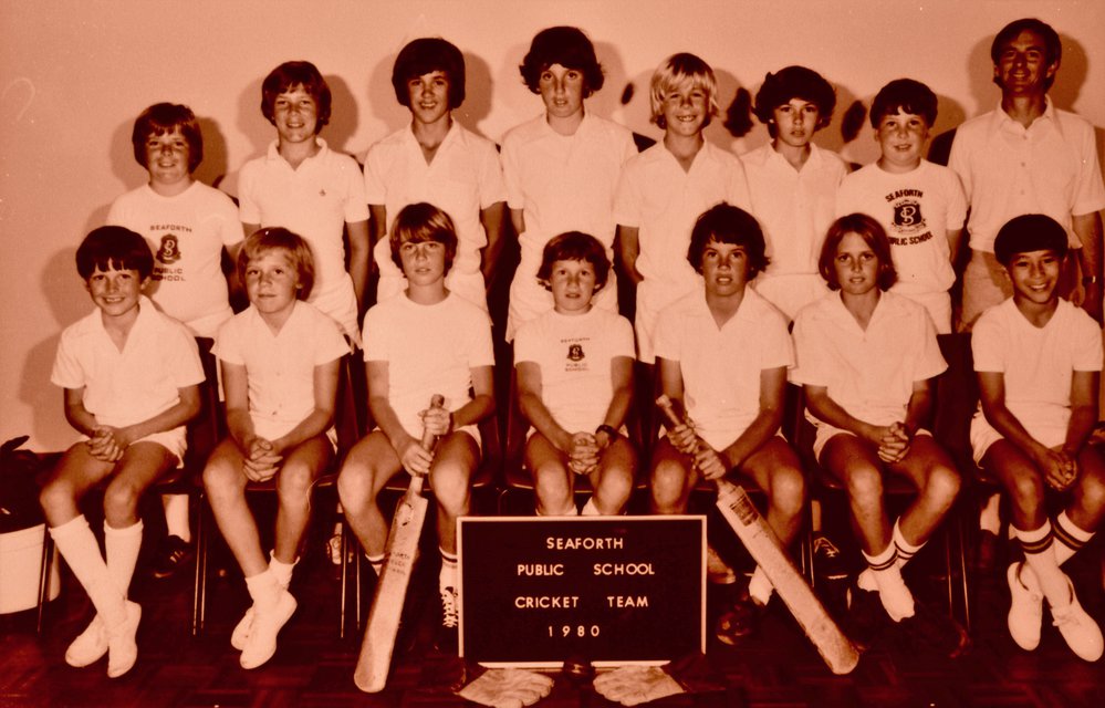 Seaforth Public School pupils, Cricket Team, 1980
