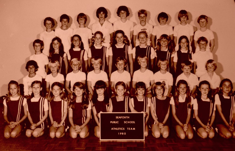 Seaforth Public School pupils, Athletics Team, 1980