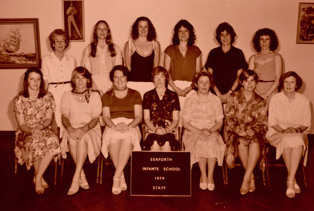 Seaforth Infants School staff, 1979