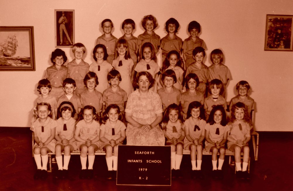 Seaforth Infants School pupils, Class K2, 1979