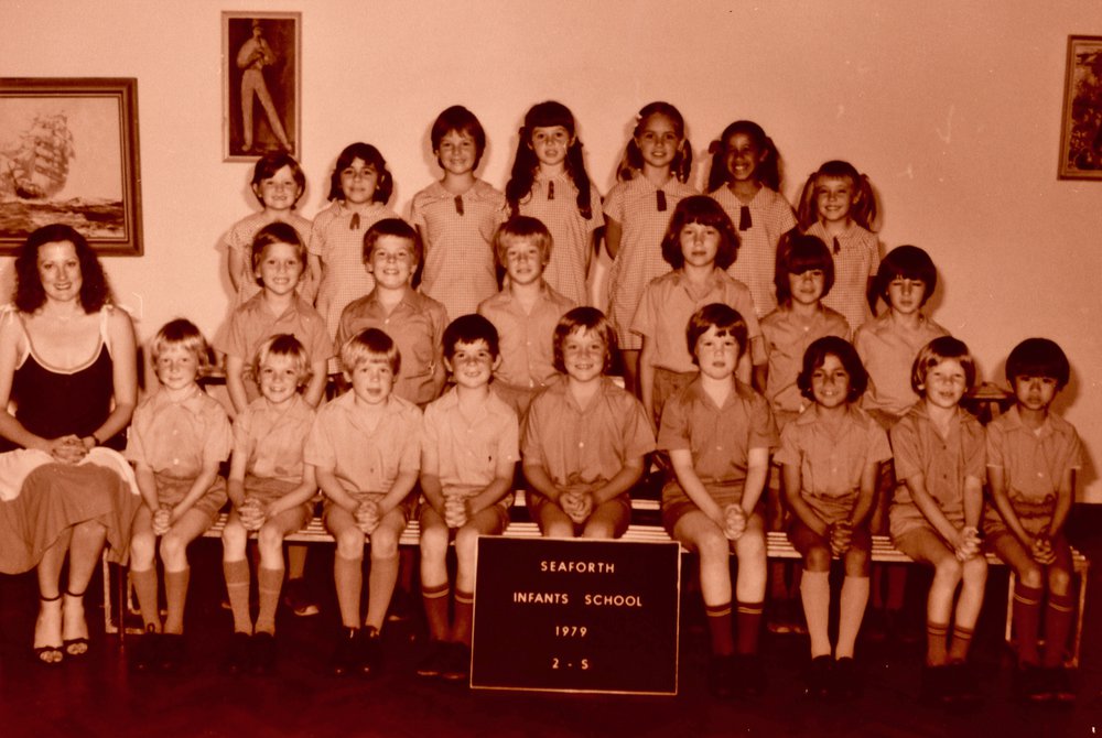 Seaforth Infants School pupils, Class 2S, 1979
