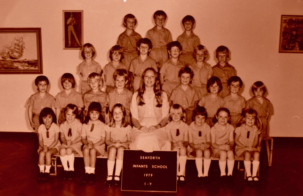 Seaforth Infants School pupils, Class 1-Y, 1979