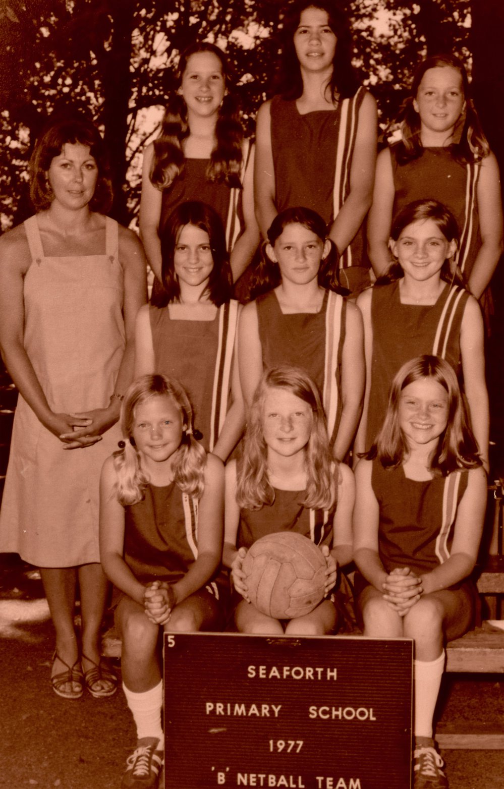 Seaforth Infants School pupils, Class 1-W, 1979