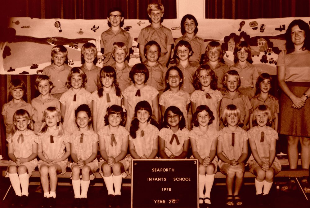 Seaforth Infants School pupils, Class 2C, 1978