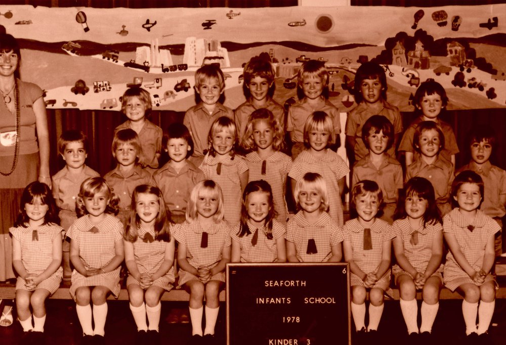 Seaforth Infants School pupils, Kinder 3, 1978