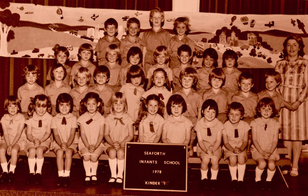 Seaforth Infants School pupils, Kindergarten, 1978