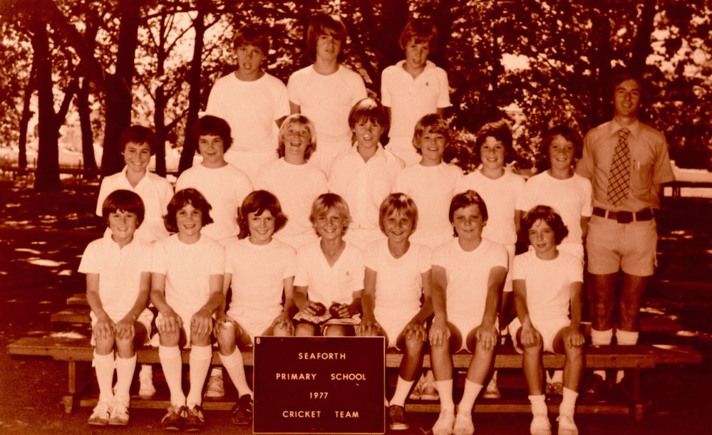 Seaforth Public School pupils, Cricket Team, 1977