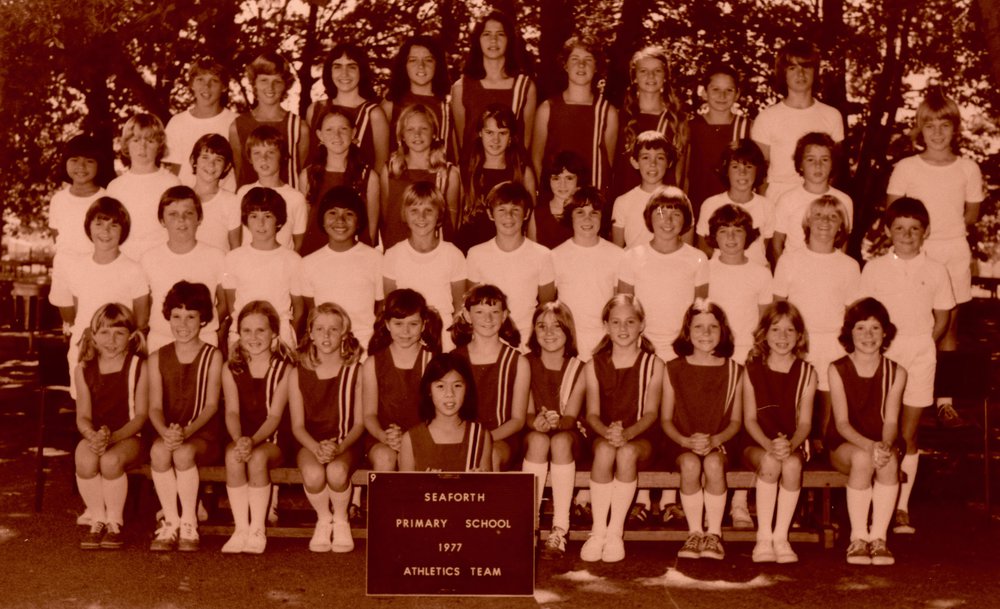 Seaforth Public School pupils, Athletics Team 1977