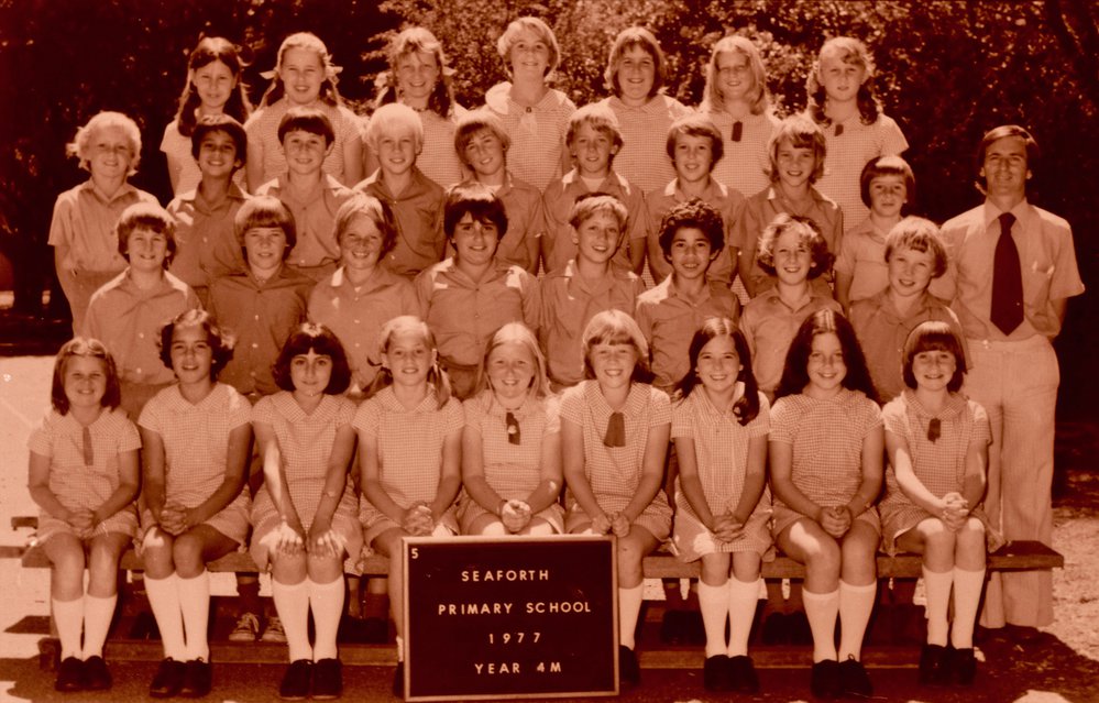 Seaforth Public School pupils, Class 4M, 1977
