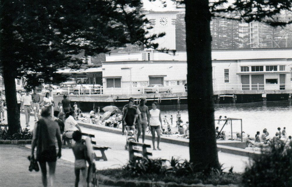 Manly Wharf and West Esplanade Reserve 1970s