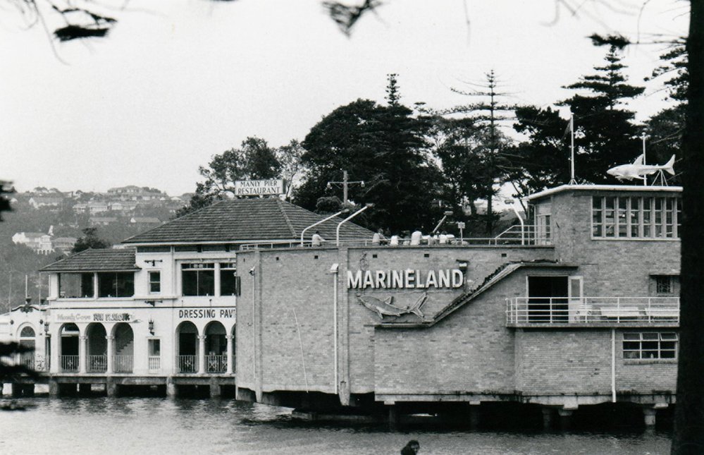 Marineland and the Dressing Pavilion, Manly Cove 1970s
