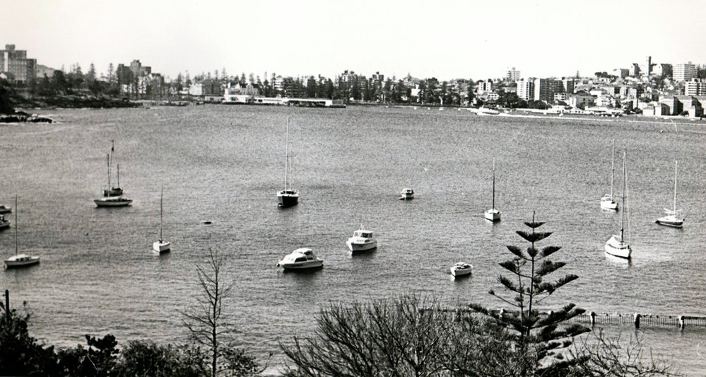 View across North Harbour to Manly from Forty Baskets Beach