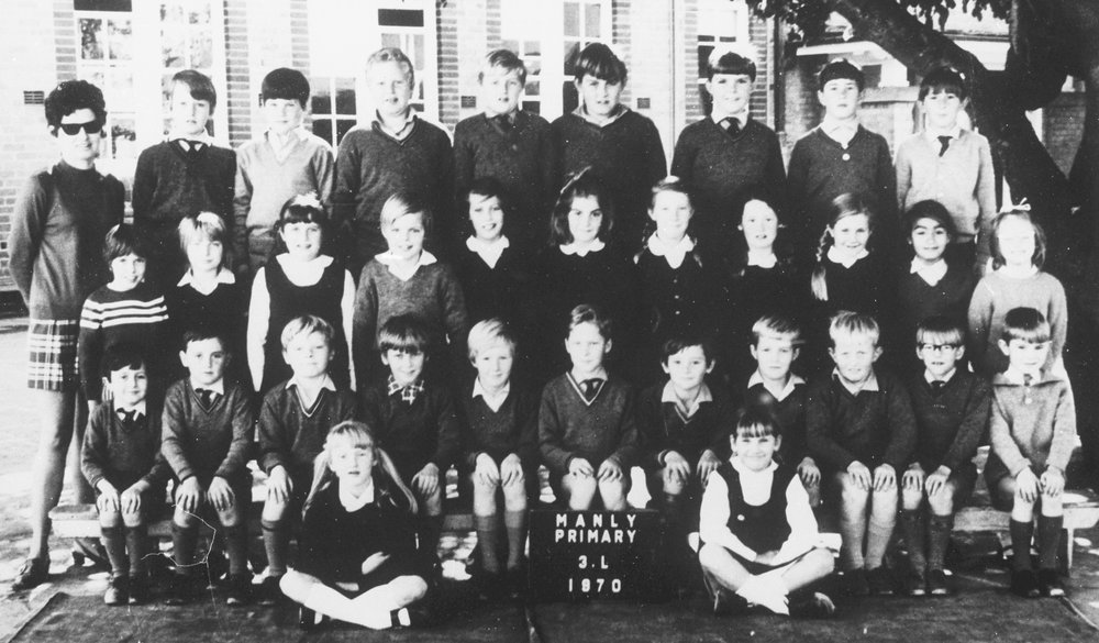 Manly Primary School pupils, Class 3L, 1970