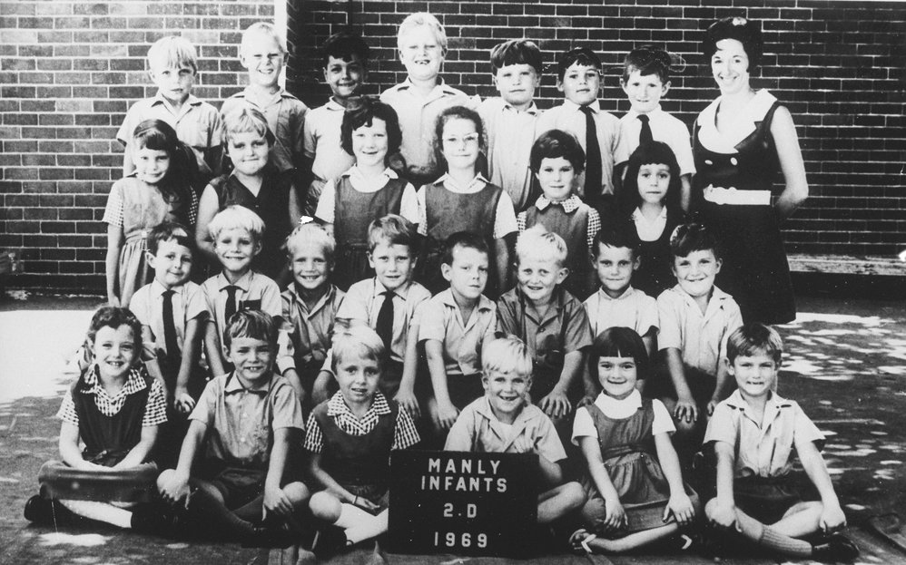 Manly Infants School pupils, class 2D, 1969