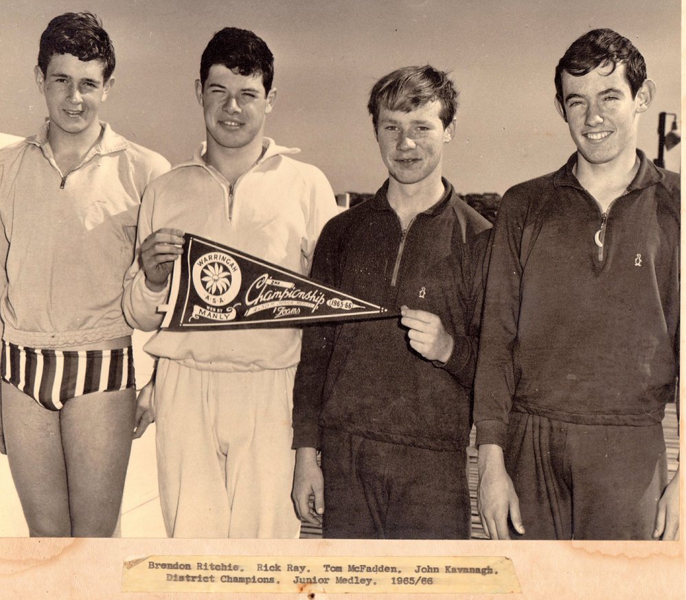 District Champions Junior Medley 1965/66, Manly Amateur Swimming Club
