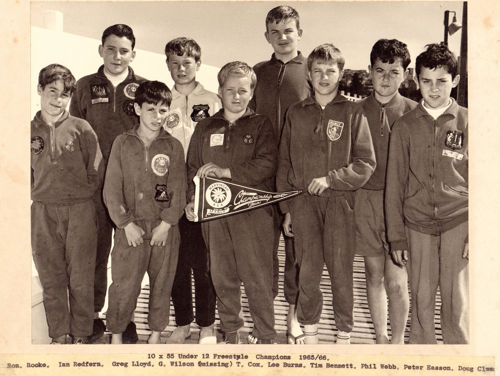 Manly Amateur Swimming Club, 10x55 yards, U/12 Freestyle