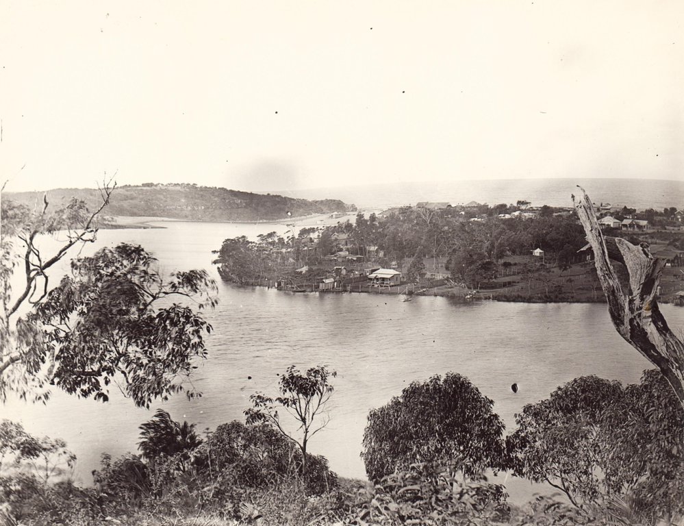 Narrabeen Lagoon, near mouth