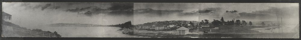 View of Manly Beach to Queenscliff, c 1928